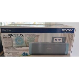 Brother ScanNCut DX SDX125e Electronic Cutting Machine with Built-in Scanner NEW
